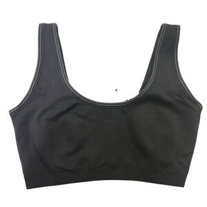 NIKE SKIMS Charcoal Women's Sports Bra Large